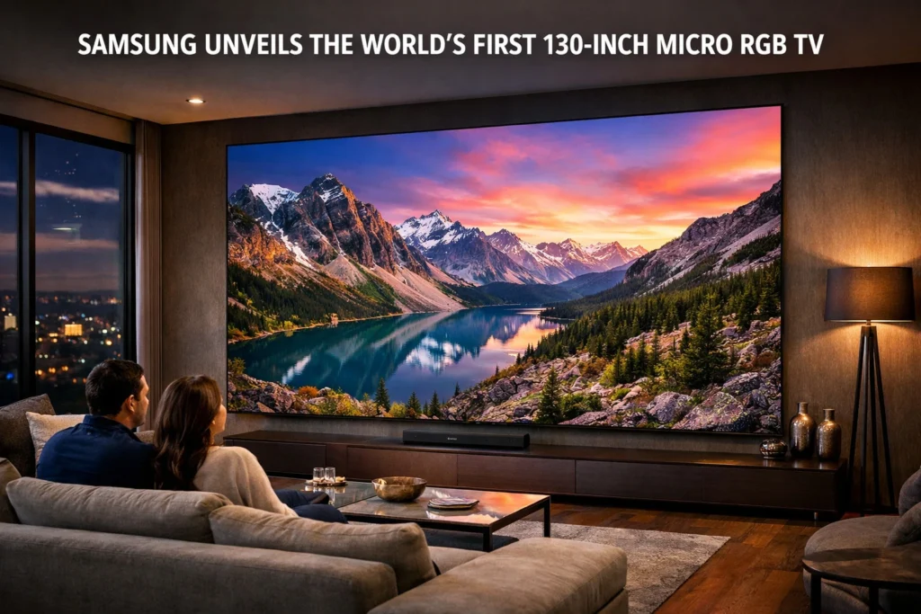Samsung 130 inch tv